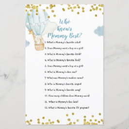 ママのゲームを知る青い熱気最高の球