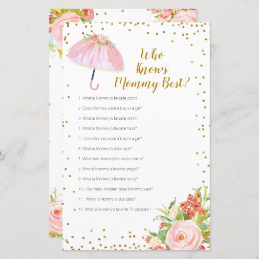 ママのゲームを知る4月のシャワ最高のーア (正面/裏面)