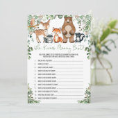 ママのゲームカードを知る緑の森最高のの国 招待状 (スタンド正面)