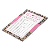 ママのゲームパックを知るヒョウとピ最高のック ノートパッド (アングル)