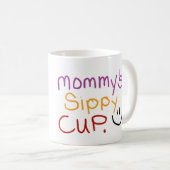 ママのシッピーカップおもしろい – ママへの贈り物 コーヒーマグカップ (正面右)