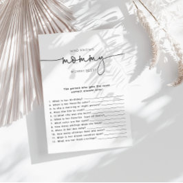 ママのシャワーゲームを知っ最高のたミニマリスト