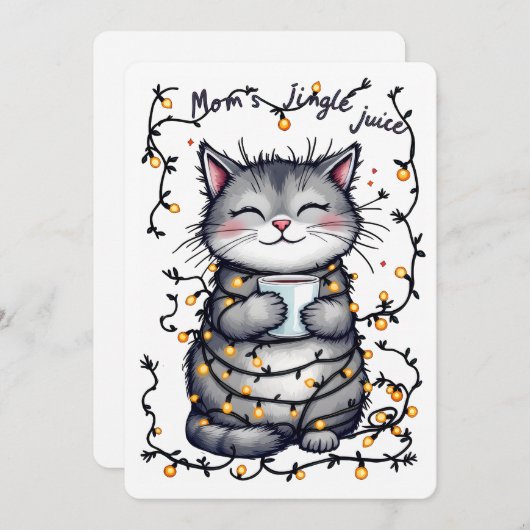 ママのジングルジュース シーズンカード (正面/裏面)