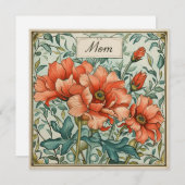 ママのスマイル：表現型ノテカード シーズンカード (正面/裏面)