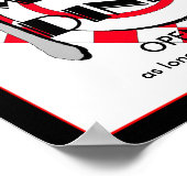 ママのダイナー。 ポスター (角)