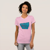 ママのダイナー:母乳栄養 Tシャツ (正面フル)