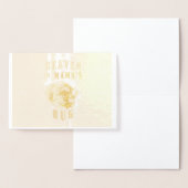 ママのハグで天国 オランウータンたちお母さんありがとう ハッピーマザーズデー 箔カード (ディスプレー)