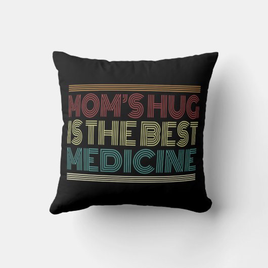 ママのハグは医療最高の引用文装飾用クッション クッション (裏面)