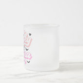 ママのハロウィン・バイブスをぎゅっと凝縮 フロストグラスマグカップ (中央)