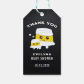 ママのハロウィーンの赤ちゃんシャワー ギフトタグ (正面)