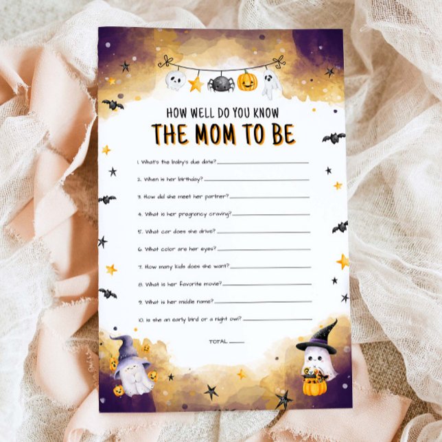 ママのハロウィーンベビーゲームをどれだけ知っているか (クリエイターアップロード済み)