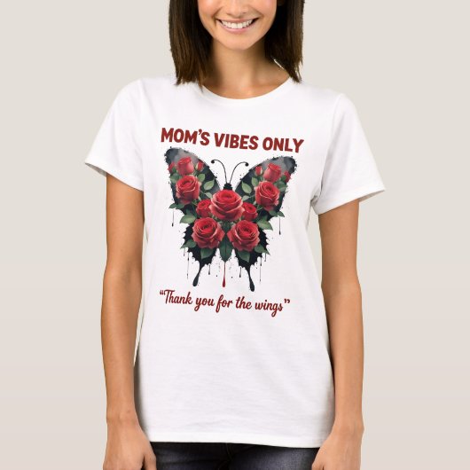 「ママのバイブのみ」 Tシャツ (正面)