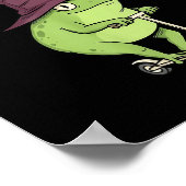 ママのバカ行為をしに行く 面白いカエル ママ ユーモア ポスター (角)