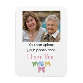 ママのパッチワーク 母の日ギフト カスタム写真 マグネット