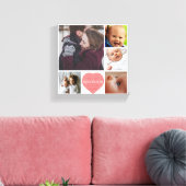 ママのパパと子供 キャンバスプリント (インサイチュ (リビング))