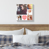 ママのパパと子供 キャンバスプリント (インサイチュ (寝室))
