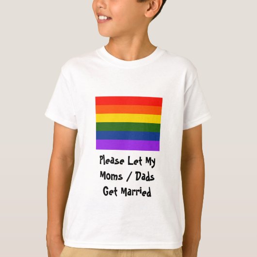 ママのパパの取得結婚した Tシャツ (正面)