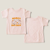 ママのブークルーキッズハロウィーンTシャツ (デザイン正面&裏面)