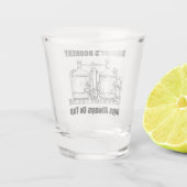 ママのブーベリージャグズいつもタップ ショットグラス (裏面)