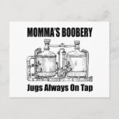 ママのブーベリージャグズ常時オンタップ シーズンポストカード (正面)