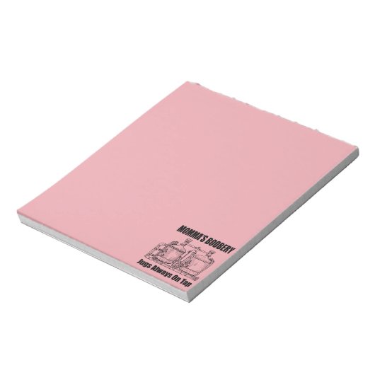 ママのブーベリージャグズ常時オンタップ ノートパッド (回転)