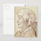 ママのプロフィール・ポートレート2004 絵 ポストカード (正面/裏面)