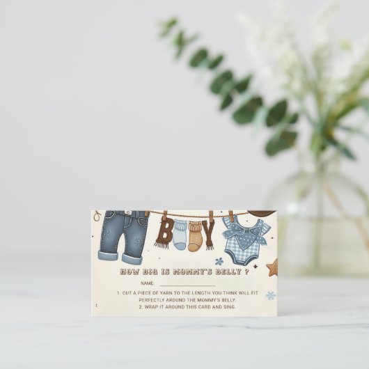 ママのベリーエンクロージャカードの大きさ エンクロージャーカード (スタンド正面)