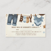 ママのベリーエンクロージャカードの大きさ エンクロージャーカード (正面)