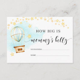 ママのベリーカード熱気球の大きさ エンクロージャーカード