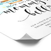 ママのベリーゲームの大きさホットエアバルーン ポスター (角)