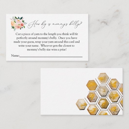 ママのベリーゲームカードの大きさ エンクロージャーカード (正面/裏面)