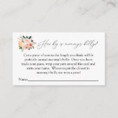 ママのベリーゲームカードの大きさ エンクロージャーカード (正面)