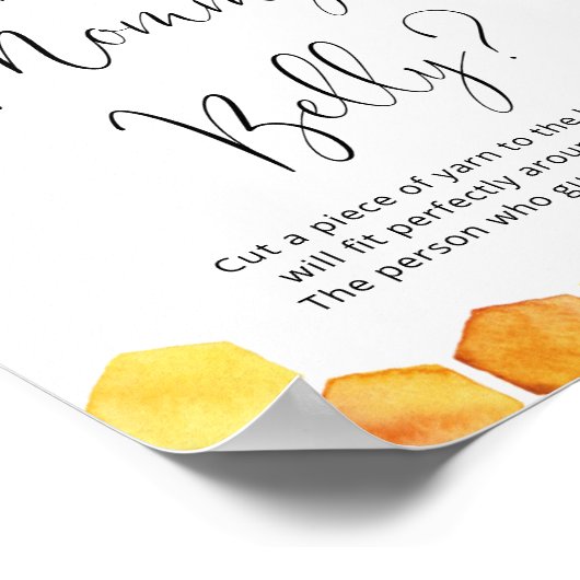 ママのベリービーの看板の大きさ ポスター (角)