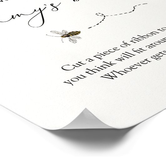 ママのベリービーユーカリのサインの大きさ ポスター (角)