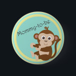 ママのボタン 缶バッジ<br><div class="desc">このMommy-to-beボタンは、彼女の赤ちゃんシャワーで新しいほぼ母親に最適!ニュートラルカラーは男の子や女の子に最適。他のリストをチェックし素晴らして、おばあちゃんto beと祖母to beのボタンに一致する。</div>