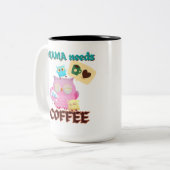 ママのマグカップ ツートーンマグカップ (正面左)
