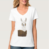 ママのリャマ Tシャツ (正面)