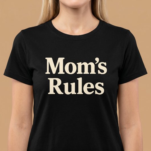ママのルール Tシャツ