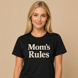 ママのルール Tシャツ