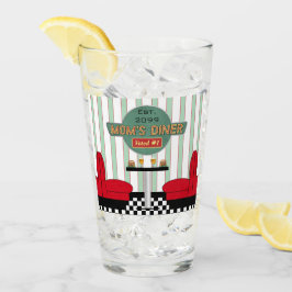ママのレトロダイナーとバーガー&ビール タンブラーグラス