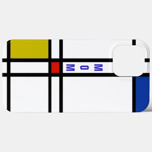 ママのレトロデザイン電話ケース Case-Mate iPhoneケース (裏面 (横))