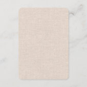 ママの両親のためのパンパスグラスアドバイスエンクロージャカード エンクロージャーカード (裏面)