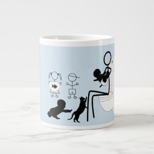 ママの人生 ジャンボコーヒーマグカップ