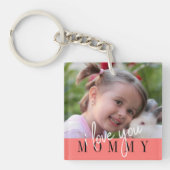 ママの写カスタム真 キーホルダー (正面)