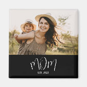 ママの写真で母の日をお祝い マグネット (正面)