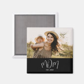 ママの写真で母の日を祝おう マグネット (正面/裏面)