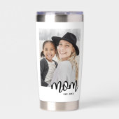ママの写真 保温保冷タンブラー (正面)