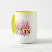 ママの力 マグカップ (正面左)