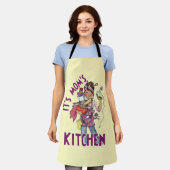 ママの台所だ エプロン (着用した状態)