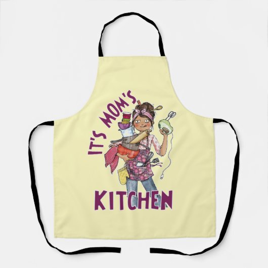 ママの台所だ エプロン (正面)
